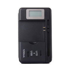 SS-5 Universal Cell Phone Battery Charger With USB Output & LCD Display, US Plug