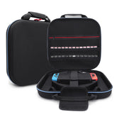 For Nintendo Switch Double Fitness Ring Storage Bag EVA Portable Hard Shell Host Package Accessories