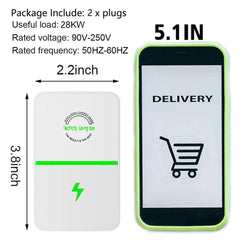 Energiesparen für Zuhause, Stromzählersparen, US-Stecker, EU-Stecker, UK-Stecker, AU-Stecker