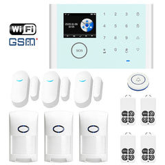 CS118 WIFI+GSM Tuya Smart Voice Alarm System Supports Amazon Alexa/ Google Assistant