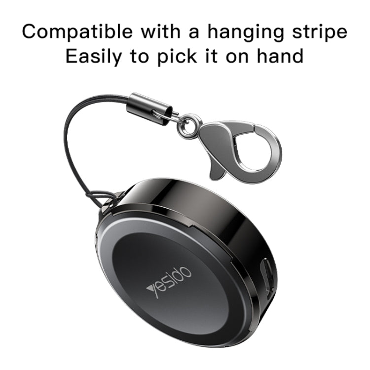 Yesido DS19 For Samsung Smart Watch Portable Charger Dual Input Port Magnetic Wireless Charger Yesido DS19 For Samsung Smart Watch Portable Charger Dual Input Port Magnetic Wireless Charger