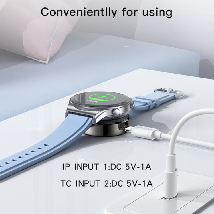 Yesido DS19 For Samsung Smart Watch Portable Charger Dual Input Port Magnetic Wireless Charger Yesido DS19 For Samsung Smart Watch Portable Charger Dual Input Port Magnetic Wireless Charger