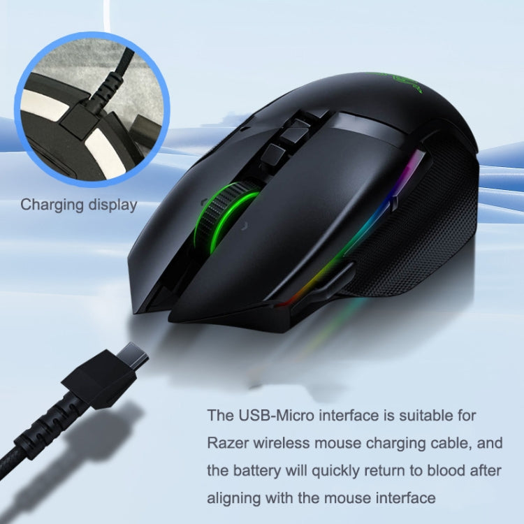For Razer / Naga Viper Pro / Viper V2 Professional Wireless Mouse Charging Cable For Razer / Naga Viper Pro / Viper V2 Professional Wireless Mouse Charging Cable