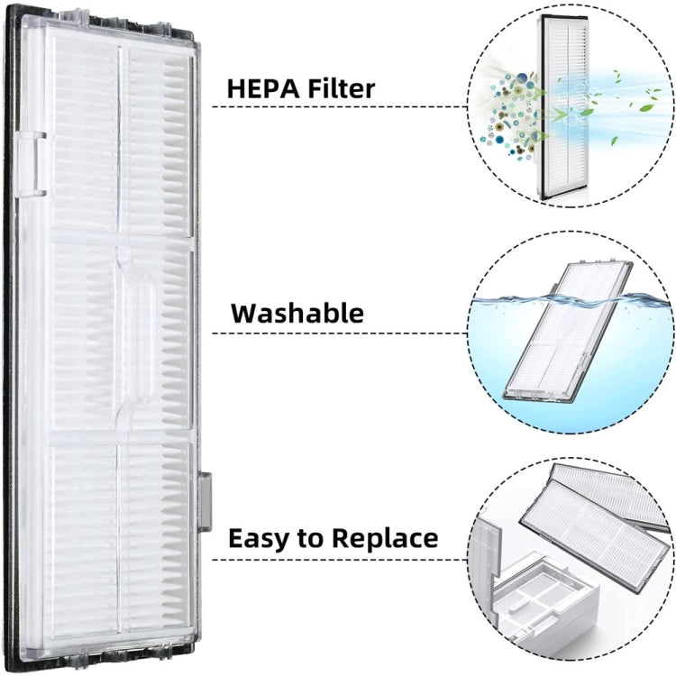 For Xiaomi Roborock S7+ S7 T7S T7 Plus Series Roller Brush Filter Rag Side Brush 15 in 1 Set For Xiaomi Roborock S7+ S7 T7S T7 Plus Series Roller Brush Filter Rag Side Brush 15 in 1 Set