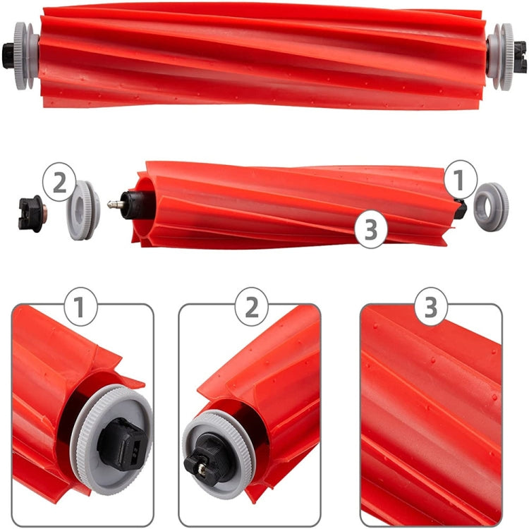 For Xiaomi Roborock S7+ S7 T7S T7 Plus Series Roller Brush Filter Rag Side Brush 15 in 1 Set For Xiaomi Roborock S7+ S7 T7S T7 Plus Series Roller Brush Filter Rag Side Brush 15 in 1 Set