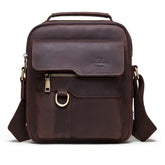 HUMERPAUL Men Leather Cross-Body Bag Shoulder Bag