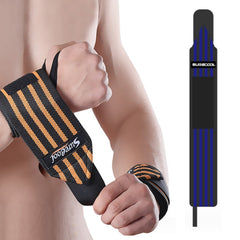 SURECOOL 50x8cm Sports Wrist Wraps Weightlifting Equipment Training Straps