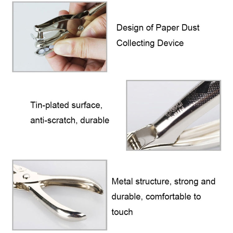 Deli 0114 Single Hole Punching Pliers Manual Mini Round Hole Paper Puncher Deli 0114 Single Hole Punching Pliers Manual Mini Round Hole Paper Puncher