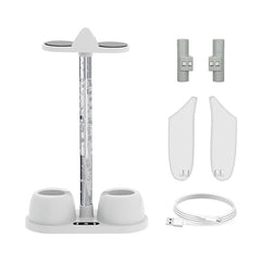 For Meta Quest 3 VR Glasses Charging Base Storage Bracket with Cool RGB Light