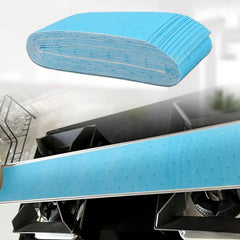 10pcs /Pack Disposable Oil Groove Suction Paper for Cooker Hoods, 7x90cm Regular, 10x90cm Regular, 7x90cm Thickened, 10x90cm Thickened