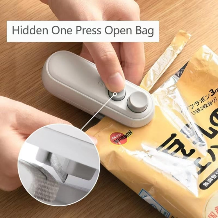 Small 2-in-1 Rechargeable Magnetic Snack Sealer Household Mini Sealing Machine Small 2-in-1 Rechargeable Magnetic Snack Sealer Household Mini Sealing Machine