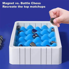 Magnetic Chess Game Fun Table Strategy Game for Kids and Adults, Sponge Model, Rope Model, Sponge Model Rock Chess, Rope Model Rock Chess