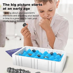 Magnetic Chess Game Fun Table Strategy Game for Kids and Adults, Sponge Model, Rope Model, Sponge Model Rock Chess, Rope Model Rock Chess