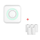 C15 Mini Student Bluetooth Inkless Photo Label Thermal Printer, Green+5 Paper, Pink+5 Paper, Green+5 Stickers, Pink+5 Stickers, Green+10 Paper, Pink+10 Paper, Green+5 Stickers+5 Paper, Pink+5 Stickers+5 Paper, Green+5 Stickers+5 Paper+3 Color Paper