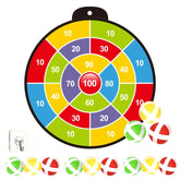 Kindergarten Indoor Outdoor Sticky Target Ball Toys With 12 Balls