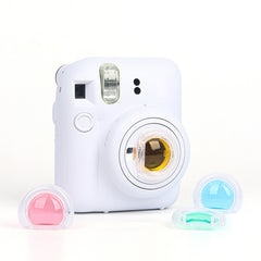 For Polaroid Mini12 7 in 1 Photo Album Sticker Photo Frame Camera Bag, Green, White, Blue, Pink, Purple