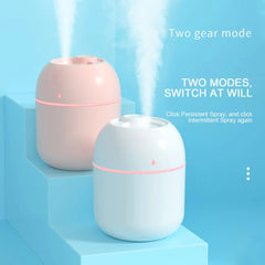 Humidificador de gotas de agua purificador de aire doméstico con enchufe USB para automóvil, pulverizador de gran capacidad