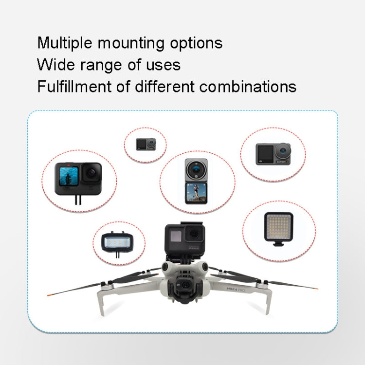 Para DJI Mini 4 PRO / Mini 3 PRO / Mini 3 Soporte de expansión superior Tornillos de 1/4 para accesorios de trípode, para DJI Mini 4 PRO / Mini 3 PRO / Mini 3 Para DJI Mini 4 PRO / Mini 3 PRO / Mini 3 Soporte de expansión superior Tornillos de 1/4 para accesorios de trípode, para DJI Mini 4 PRO / Mini 3 PRO / Mini 3