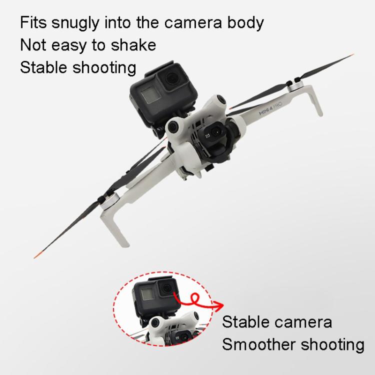 Para DJI Mini 4 PRO / Mini 3 PRO / Mini 3 Soporte de expansión superior Tornillos de 1/4 para accesorios de trípode, para DJI Mini 4 PRO / Mini 3 PRO / Mini 3 Para DJI Mini 4 PRO / Mini 3 PRO / Mini 3 Soporte de expansión superior Tornillos de 1/4 para accesorios de trípode, para DJI Mini 4 PRO / Mini 3 PRO / Mini 3