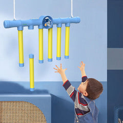 Children Stick Catcher Reaction Training Sticks Interactive Toy, Blue, Pink