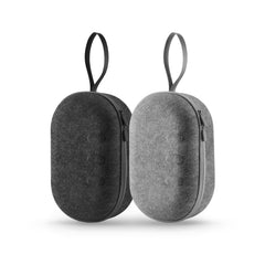 JYS-MQ018 For Apple Vision Pro / Meta Quest 3 VR Glasses Storage Bag Anti-fall and Anti-scrape Portable Bag, Black, Grey