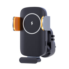 Smart Induction Wireless Charger Car Cell Phone Holder Solar Fast Charging Air Vent Navigation Stand