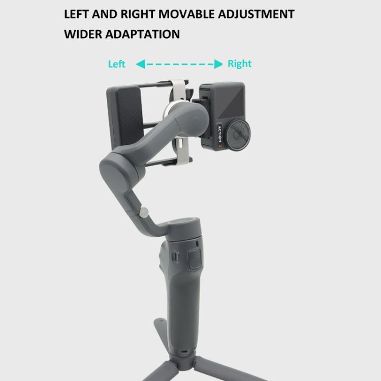 Universal Phone Gimbal to Sports Camera Adapter For DJI OSMO 6 / 5 / 4 / 3 to Gopro DJI Action 4 Universal Phone Gimbal to Sports Camera Adapter For DJI OSMO 6 / 5 / 4 / 3 to Gopro DJI Action 4