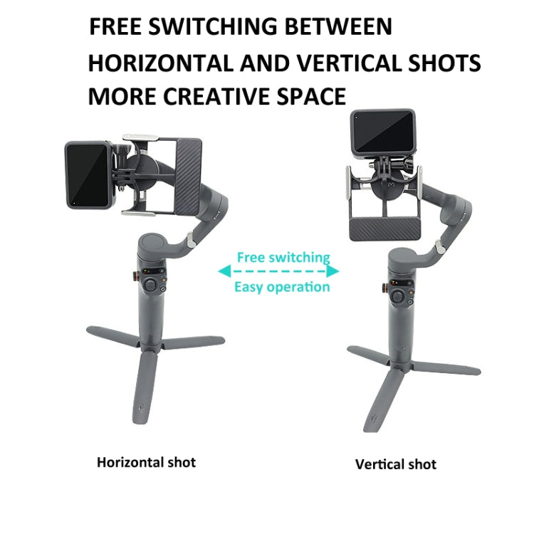 Universal Phone Gimbal to Sports Camera Adapter For DJI OSMO 6 / 5 / 4 / 3 to Gopro DJI Action 4 Universal Phone Gimbal to Sports Camera Adapter For DJI OSMO 6 / 5 / 4 / 3 to Gopro DJI Action 4