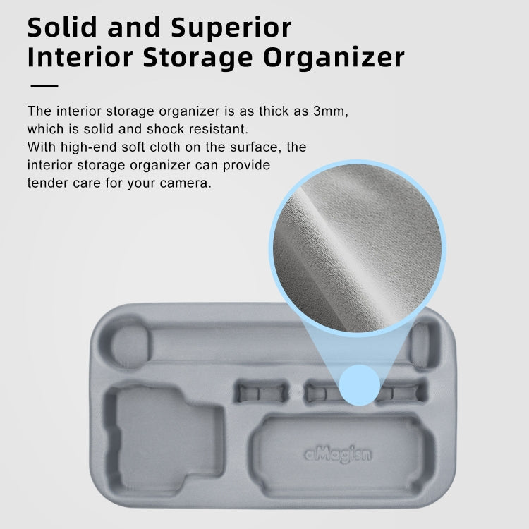 For DJI Osmo Action 4 aMagisn Medium Storage Pack Protection Movement Camera Accessories For DJI Osmo Action 4 aMagisn Medium Storage Pack Protection Movement Camera Accessories