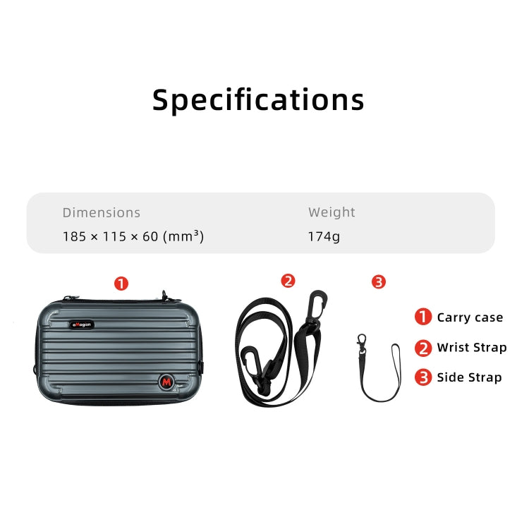 For DJI Osmo Action 4 / 3 aMagisn Small Organizer Bag Sports Camera Protective Accessories For DJI Osmo Action 4 / 3 aMagisn Small Organizer Bag Sports Camera Protective Accessories