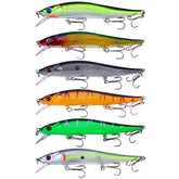 6colors /Set HENGJIA MI169 Submerged Minnow Dummy Bait Lua Hard Fishing Lures