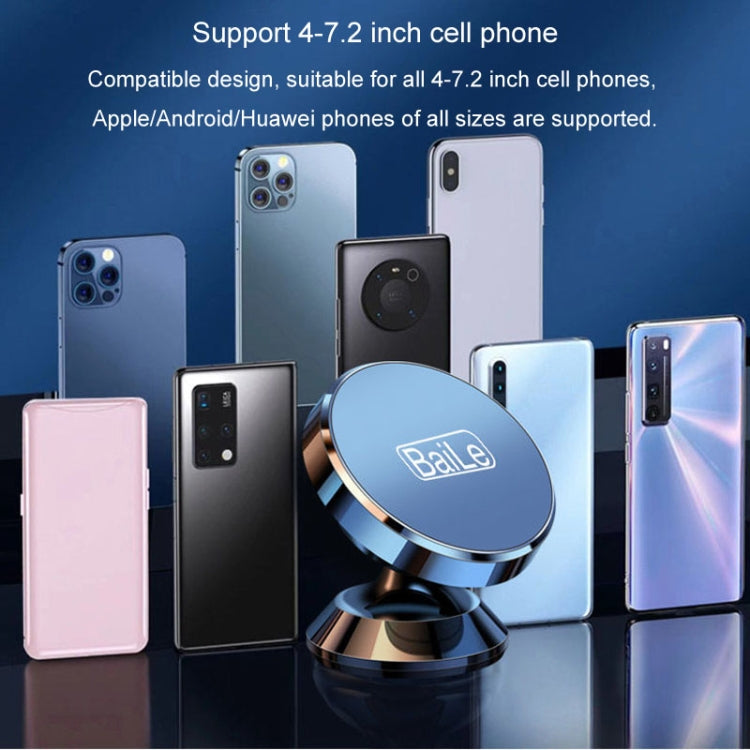 BaiLe Magnetic Car Phone Holder Universal Car Dashboard Fixed Navigation Bracket BaiLe Magnetic Car Phone Holder Universal Car Dashboard Fixed Navigation Bracket
