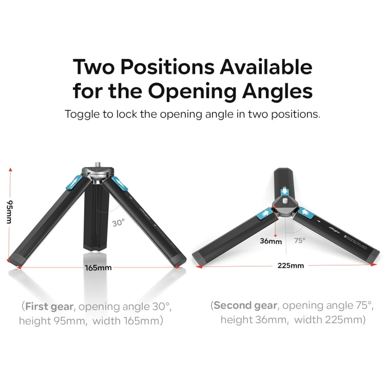 aMagisn AM11 Metal Desktop Tripod Mini Sports Camera SLR Accessories aMagisn AM11 Metal Desktop Tripod Mini Sports Camera SLR Accessories