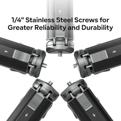 aMagisn AM11 Metal Desktop Tripod Mini Sports Camera SLR Accessories