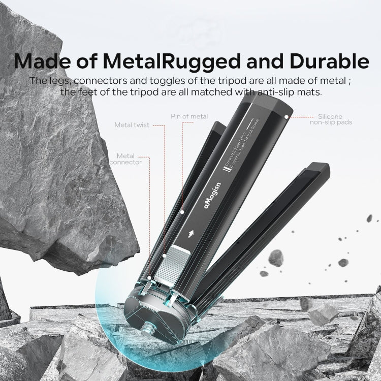 aMagisn AM11 Metal Desktop Tripod Mini Sports Camera SLR Accessories aMagisn AM11 Metal Desktop Tripod Mini Sports Camera SLR Accessories