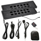 EU Standard Front Rear Car License Plate Flip Blind Protective Cover