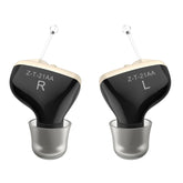 1pair Invisible In-Ear Hearing Aid Sound Amplifier For The Elderly And Hearing Impaired