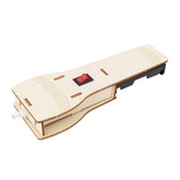 DIY Homemade Flashlight Wooden Handmade Toys Material Kit Creator Classroom Experimental Equipment, DIY Homemade Flashlight