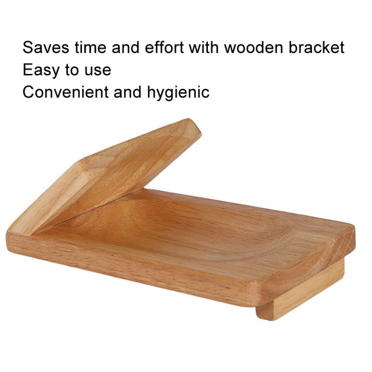 Stainless Steel Opening Oyster Scallop Tool Kitchen Shell Pryer, Knife+Wooden Stand Stainless Steel Opening Oyster Scallop Tool Kitchen Shell Pryer, Knife+Wooden Stand