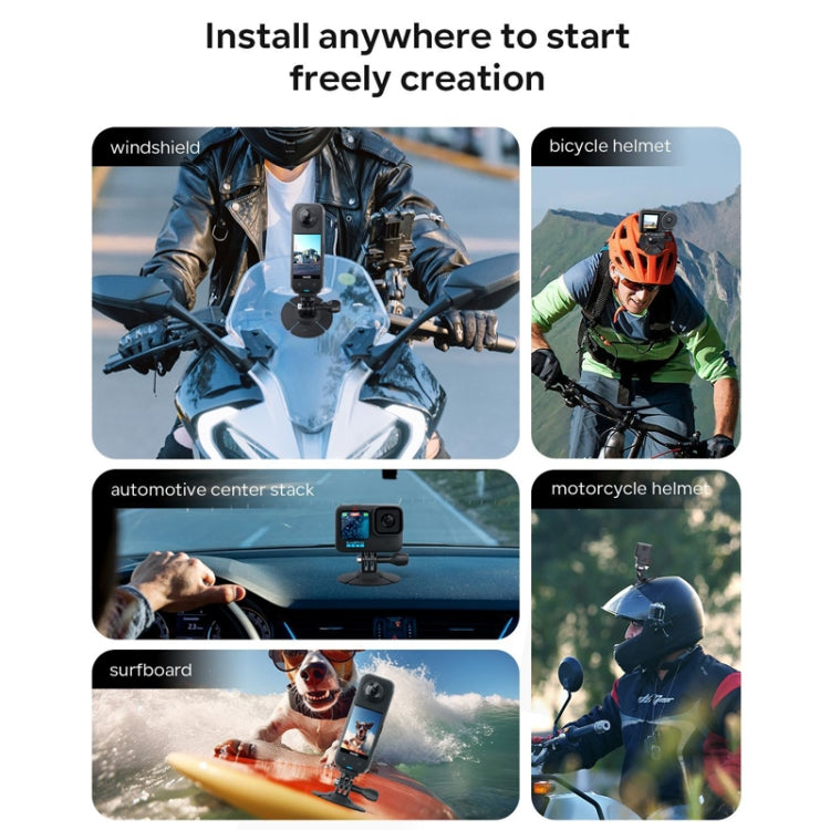 aMagisn Flexible Adhesive Mount for DJI / GoPro / Insta360 and Other Action Cameras aMagisn Flexible Adhesive Mount for DJI / GoPro / Insta360 and Other Action Cameras