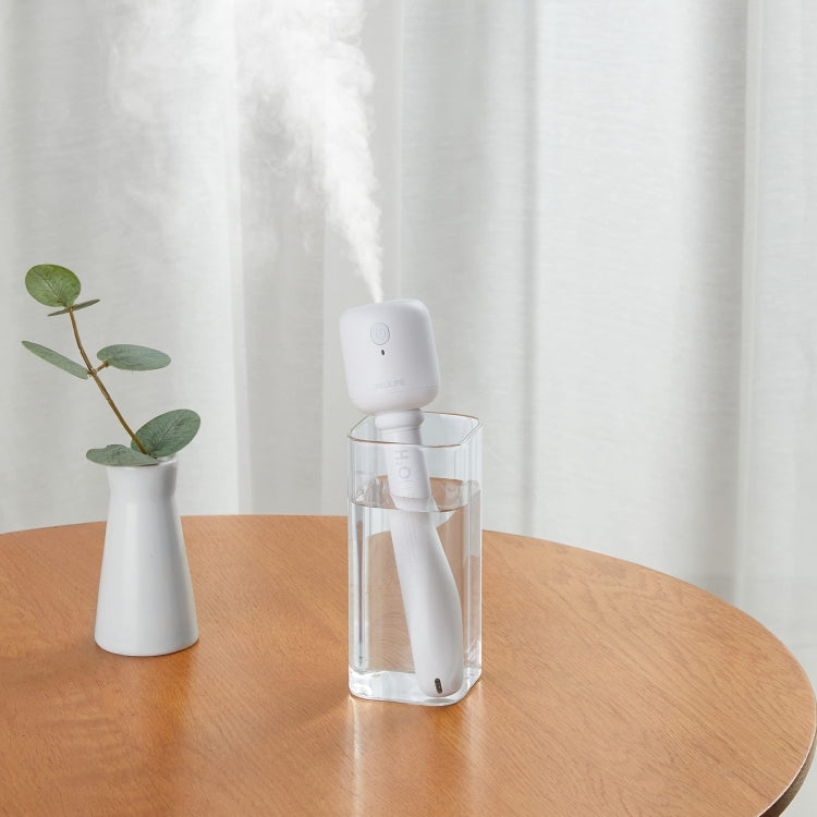JisuLife JB07 Wireless High Mist Portable Humidifier, No Water Tank, White 1100mAh, White 2200mAh JisuLife JB07 Wireless High Mist Portable Humidifier, No Water Tank, White 1100mAh, White 2200mAh