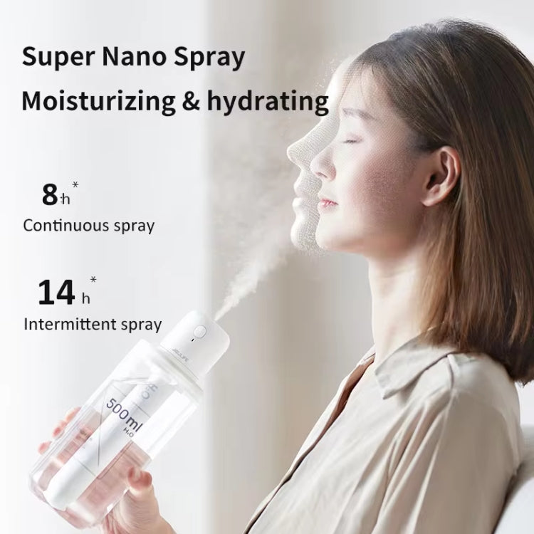 JisuLife JB07 Wireless High Mist Portable Humidifier, No Water Tank, White 1100mAh, White 2200mAh JisuLife JB07 Wireless High Mist Portable Humidifier, No Water Tank, White 1100mAh, White 2200mAh