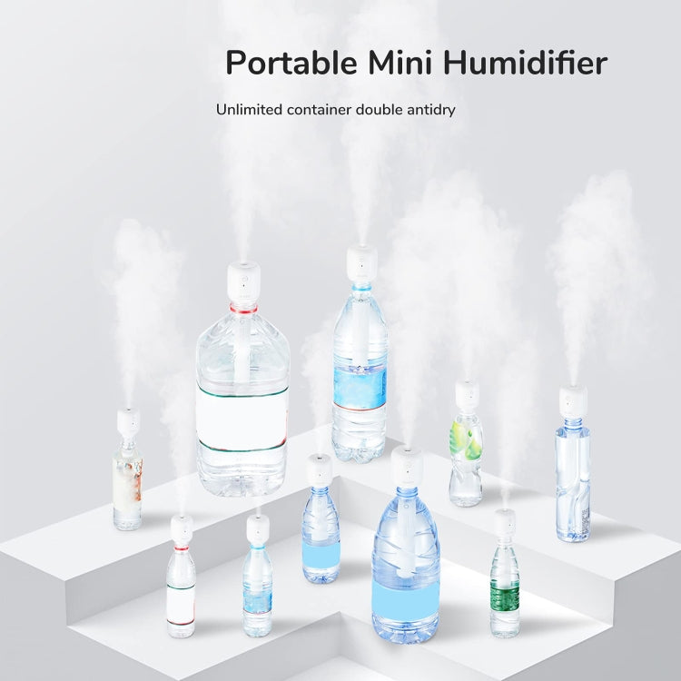 JisuLife JB07 Wireless High Mist Portable Humidifier, No Water Tank, White 1100mAh, White 2200mAh JisuLife JB07 Wireless High Mist Portable Humidifier, No Water Tank, White 1100mAh, White 2200mAh