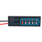 Lead- Acid Lithium Battery Universal LED Voltage And Electricity Display Board