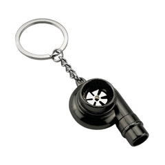 Car Tuning Accessories Turbo Keychain Decorative Pendant