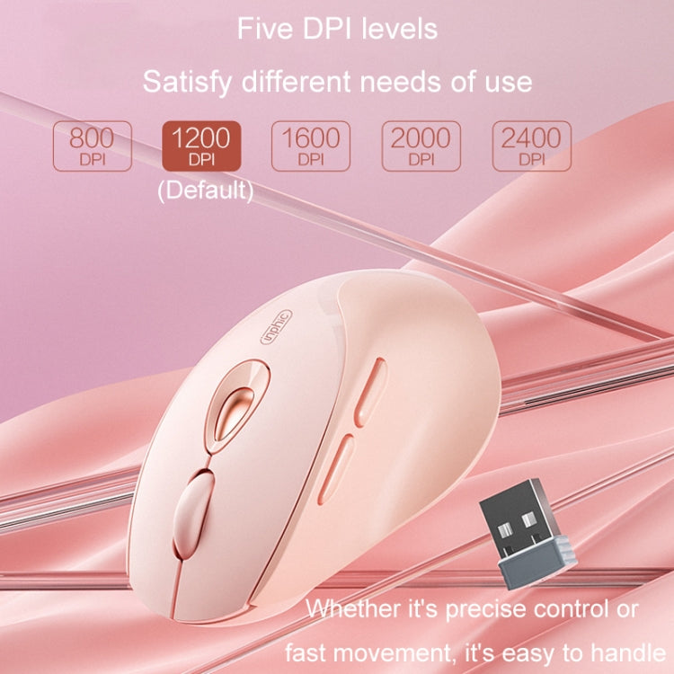 Inphic DR801 2,4G + Bluetooth 5.0/4.0 Kabellose Maus USB Tri-Mode Stumm Wiederaufladbare Gaming-Maus für Mädchen im Büro und zu Hause Inphic DR801 2,4G + Bluetooth 5.0/4.0 Kabellose Maus USB Tri-Mode Stumm Wiederaufladbare Gaming-Maus für Mädchen im Büro und zu Hause