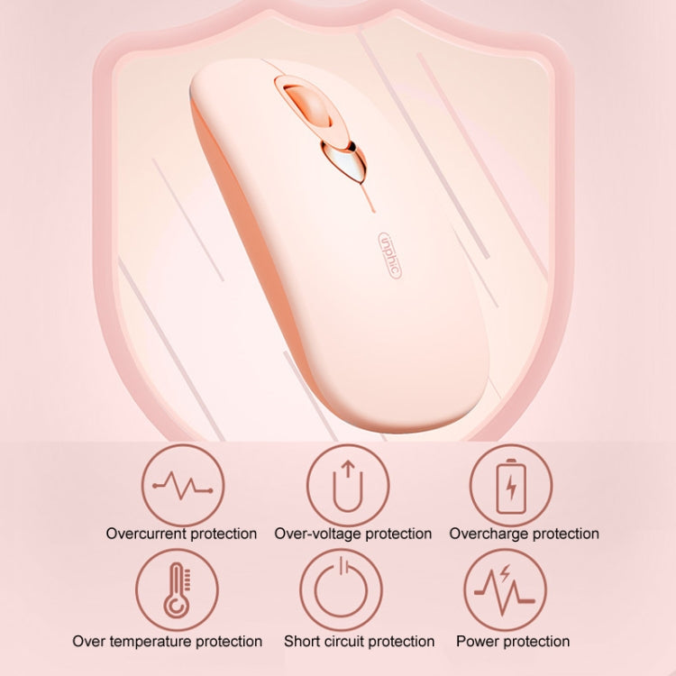 Inphic Q8 Gen 2 Bluetooth Maus Kabellose Leise Aufladen Büro Business Mädchen Laptop Maus Inphic Q8 Gen 2 Bluetooth Maus Kabellose Leise Aufladen Büro Business Mädchen Laptop Maus
