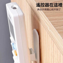 2pairs /Card Remote Control Hook Wall Mount Without Punching Paste TV Controller Storage Rack