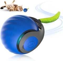 Smart Self Rolling Ball Interactive Cat Toys USB Rechargeable Cat Ball Two Speed Adjustment