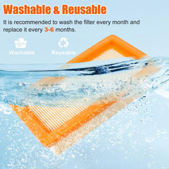 For Karcher AD3.200 / AD3.000 Vacuum Cleaner Cartridge Filter